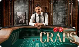 Cashed Casino offre il gioco online Live Craps